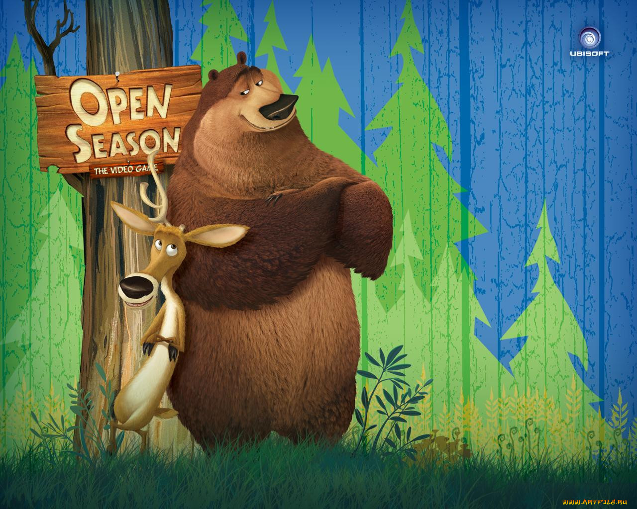 Обои Open Season Видео Игры Open Season, обои для рабочего стола,  фотографии open, season, видео, игры Обои для рабочего стола, скачать обои  картинки заставки на рабочий стол.